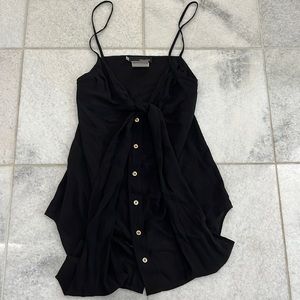 DSQUARED2 TANK TOP BLACK SIZE 38